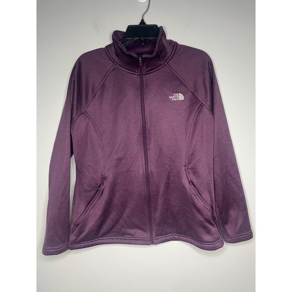 The North Face Jackets & Blazers - The North Face Women's Purple Full Zip Fleece Lined Jacket Sz L Ski Snowboard